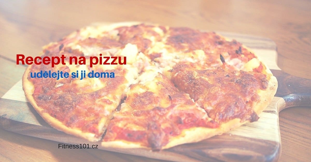 Recept na pizzu, kterou můžete téměř bez výčitek
