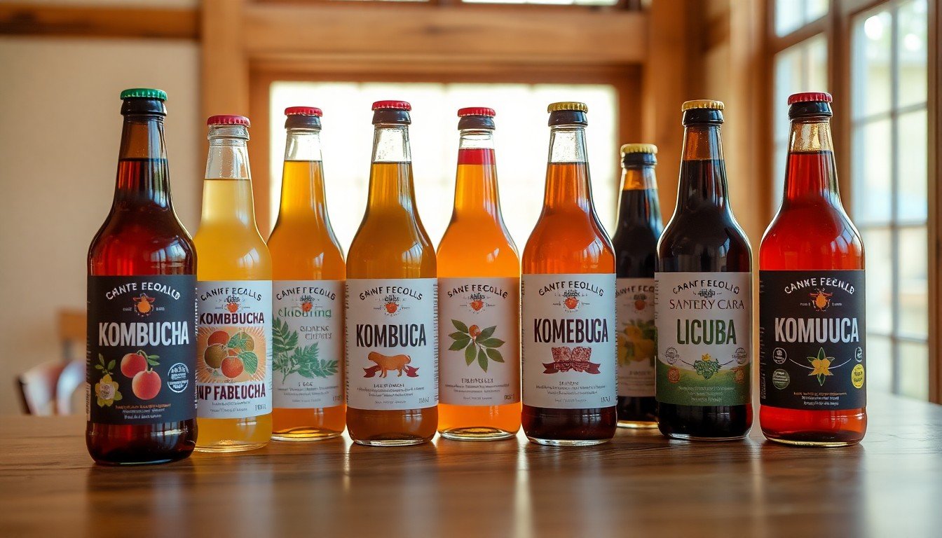Výběr kvalitní kombuchy - jak poznat nejlepší značky